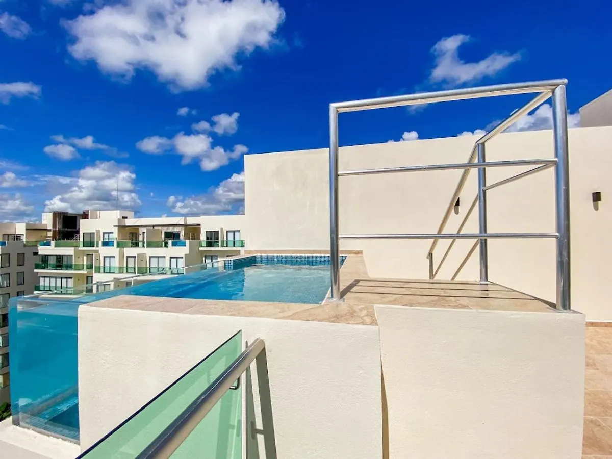 Excellent 3Br Ph With Priv Pool Gym Spa Pkg Tennis Playa del Carmen