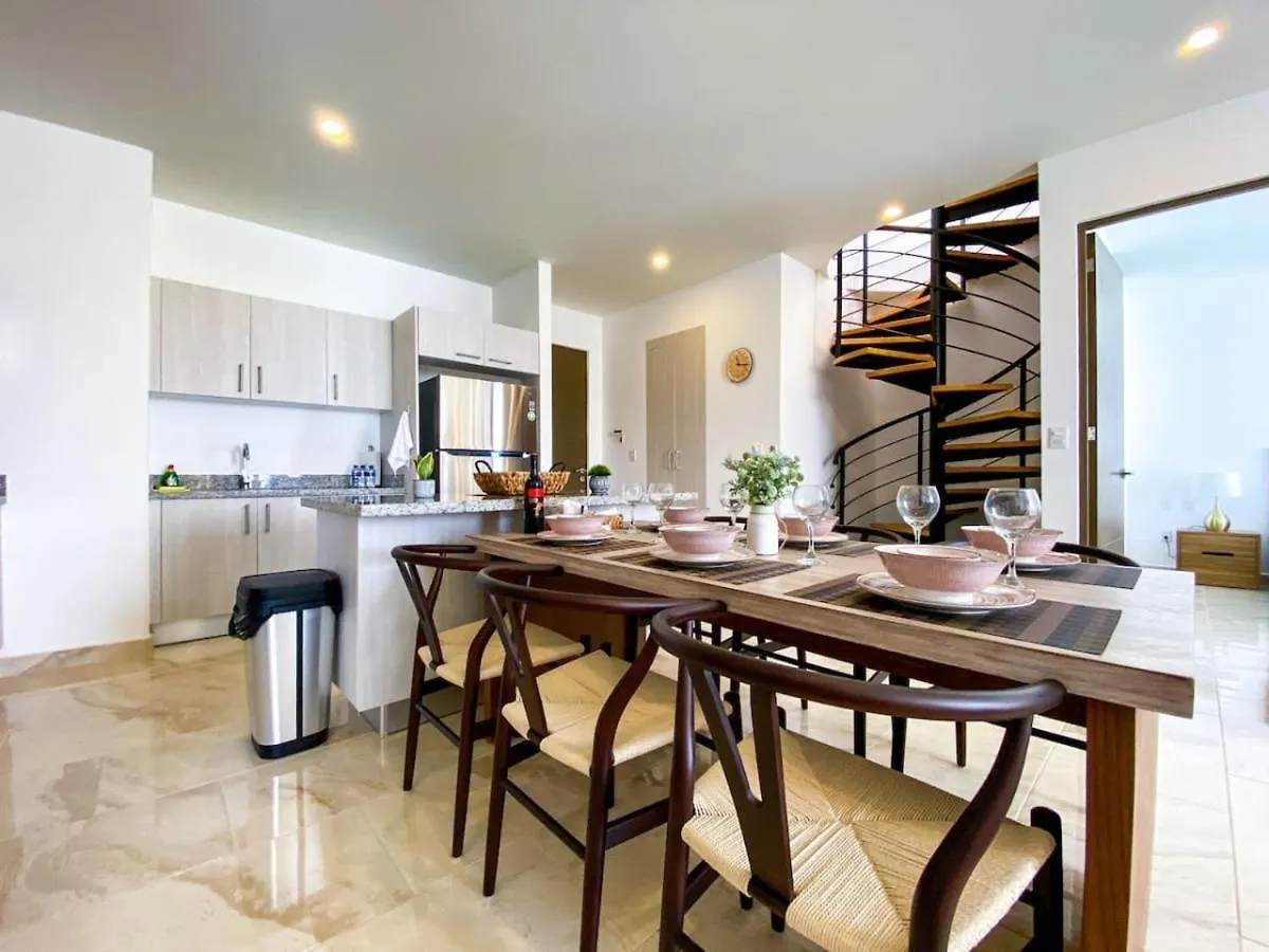 Excellent 3Br Ph With Priv Pool Gym Spa Pkg Tennis Playa del Carmen