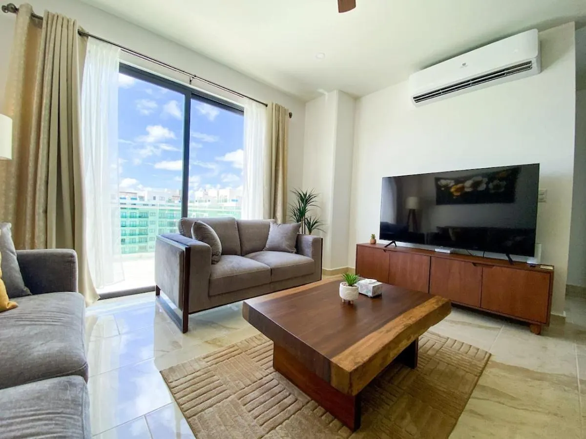 Apartment Excellent 3Br Ph With Priv Pool Gym Spa Pkg Tennis Playa del Carmen