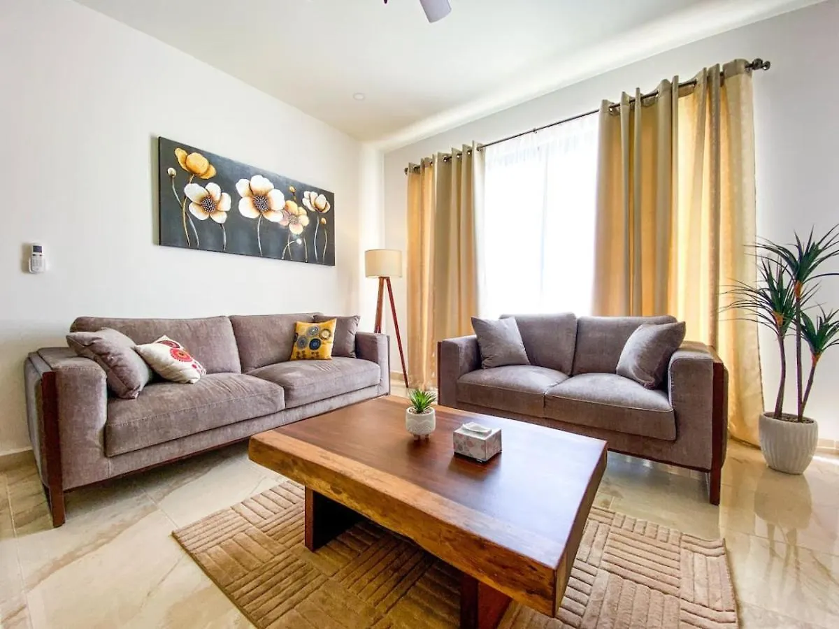 Excellent 3Br Ph With Priv Pool Gym Spa Pkg Tennis Playa del Carmen Apartment