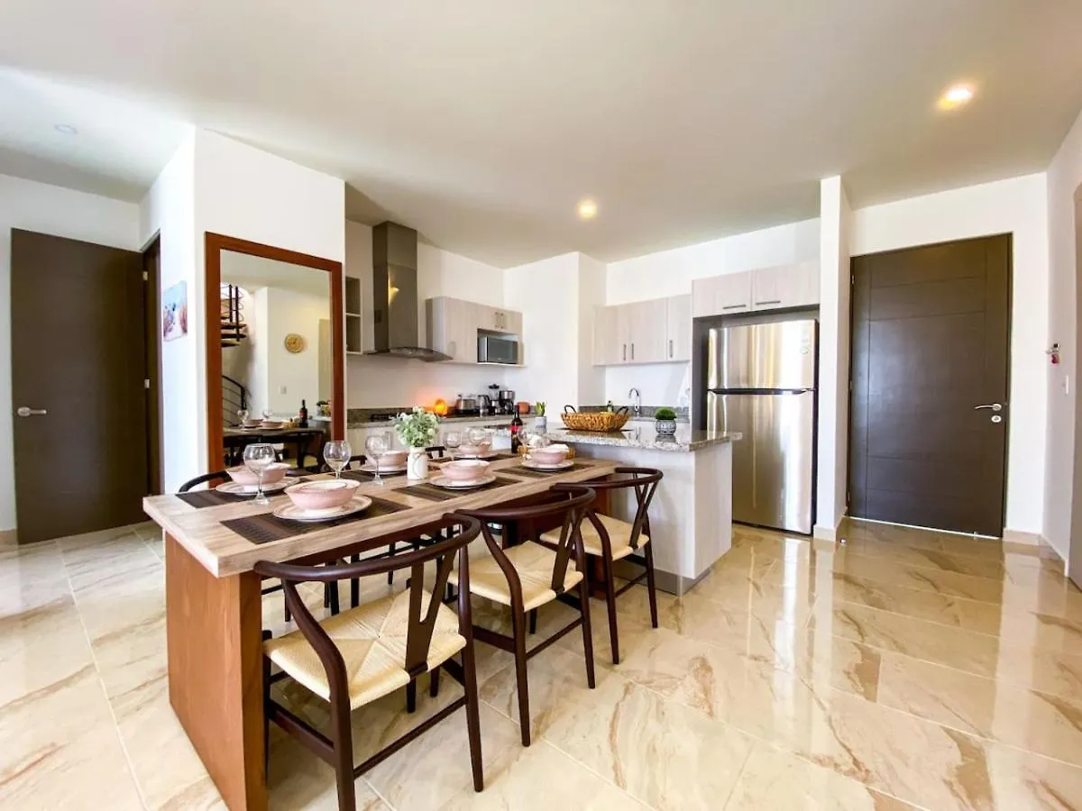 Excellent 3Br Ph With Priv Pool Gym Spa Pkg Tennis Playa del Carmen